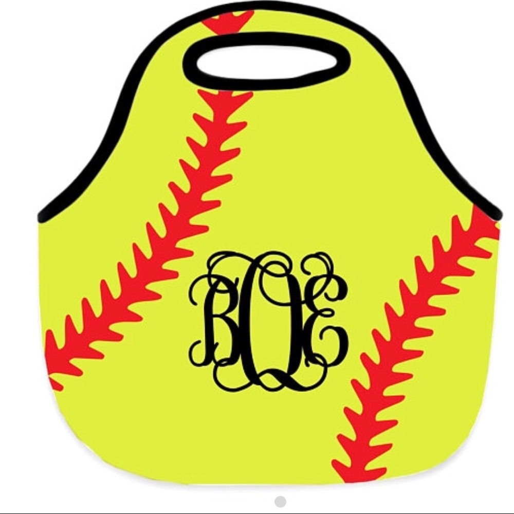Softball lunch tote